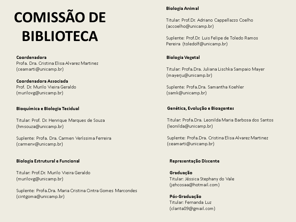 Comissão de Biblioteca