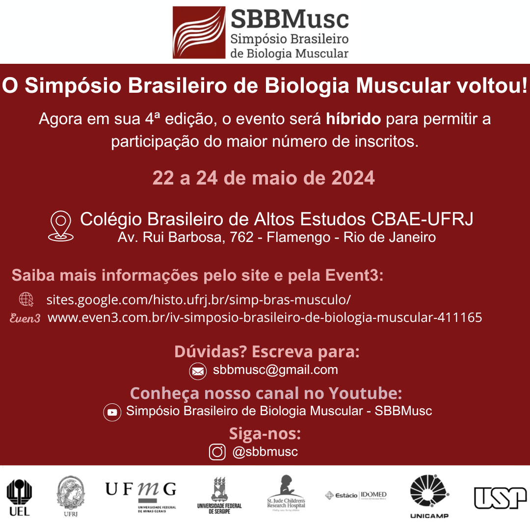 Simpósio Brasileiro de Biologia Muscular